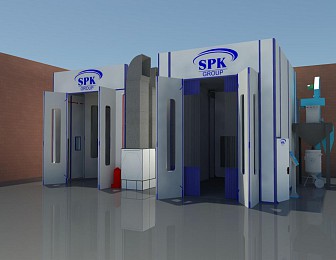 Комплекс подготовки и покраски SPK-6.4.4